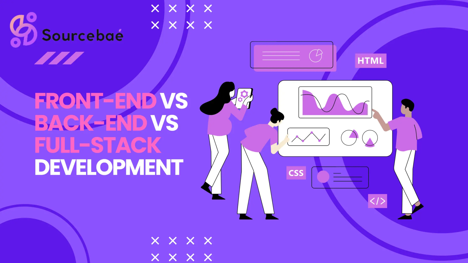 Front-End vs Back-End vs Full-Stack Development - SourceBae
