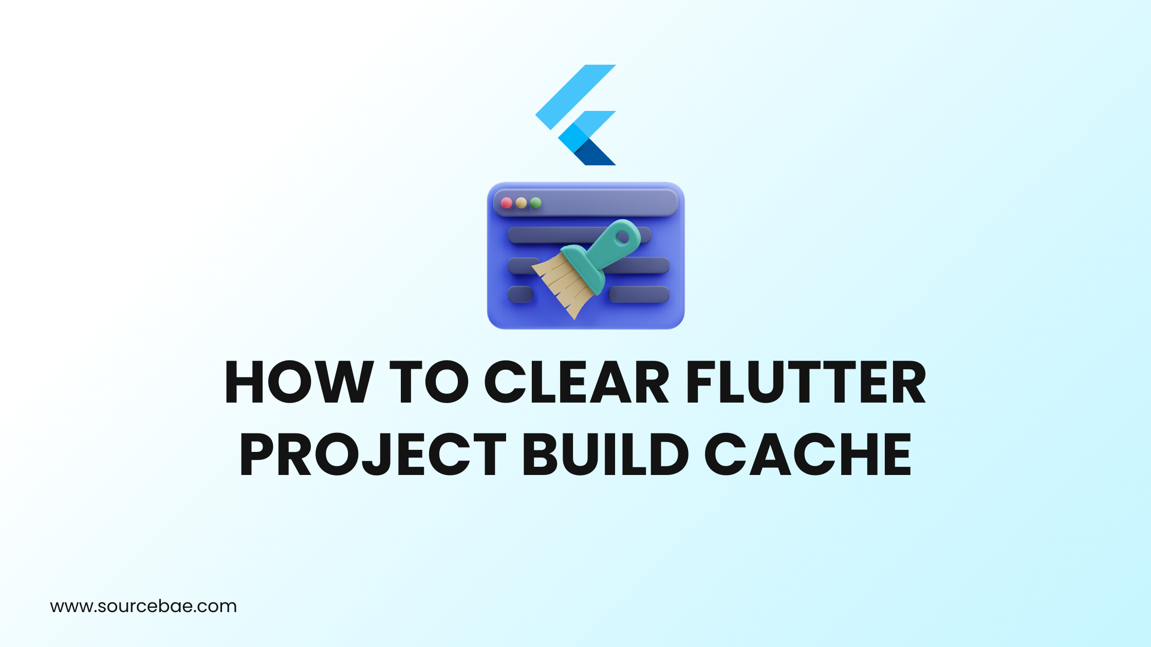 How to Clear Flutter Project Build Cache