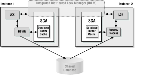 What is a Distributed Lock on Oracle?