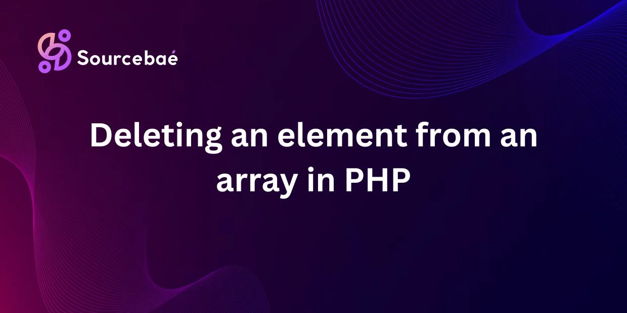 Deleting an element from an array in PHP