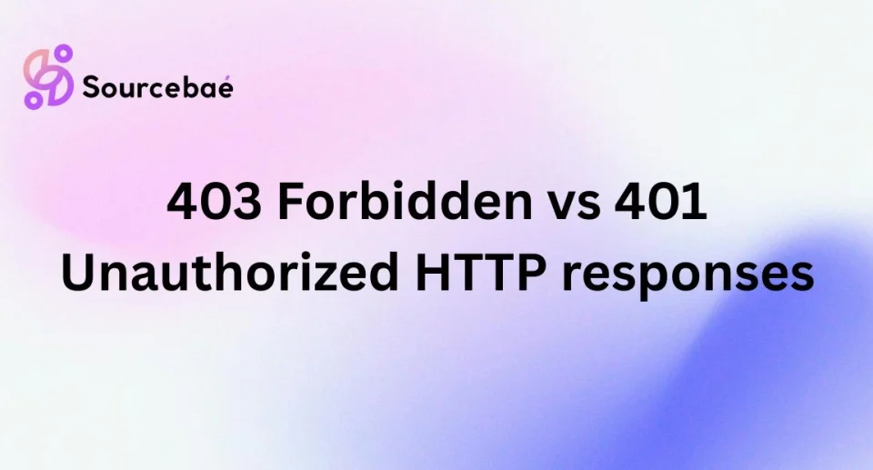 403 Forbidden vs 401 Unauthorized HTTP responses