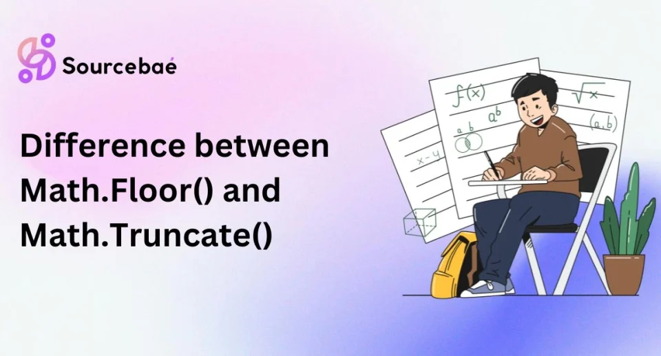 Difference between Math.Floor() and Math.Truncate()