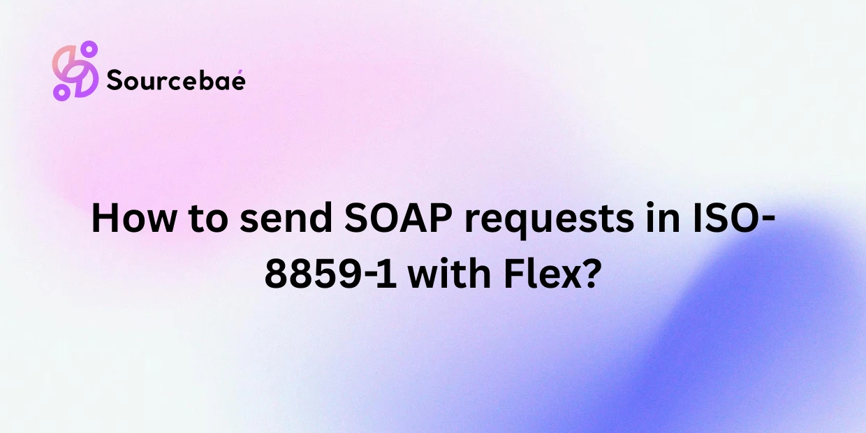 How to send SOAP requests in ISO-8859-1 with Flex?