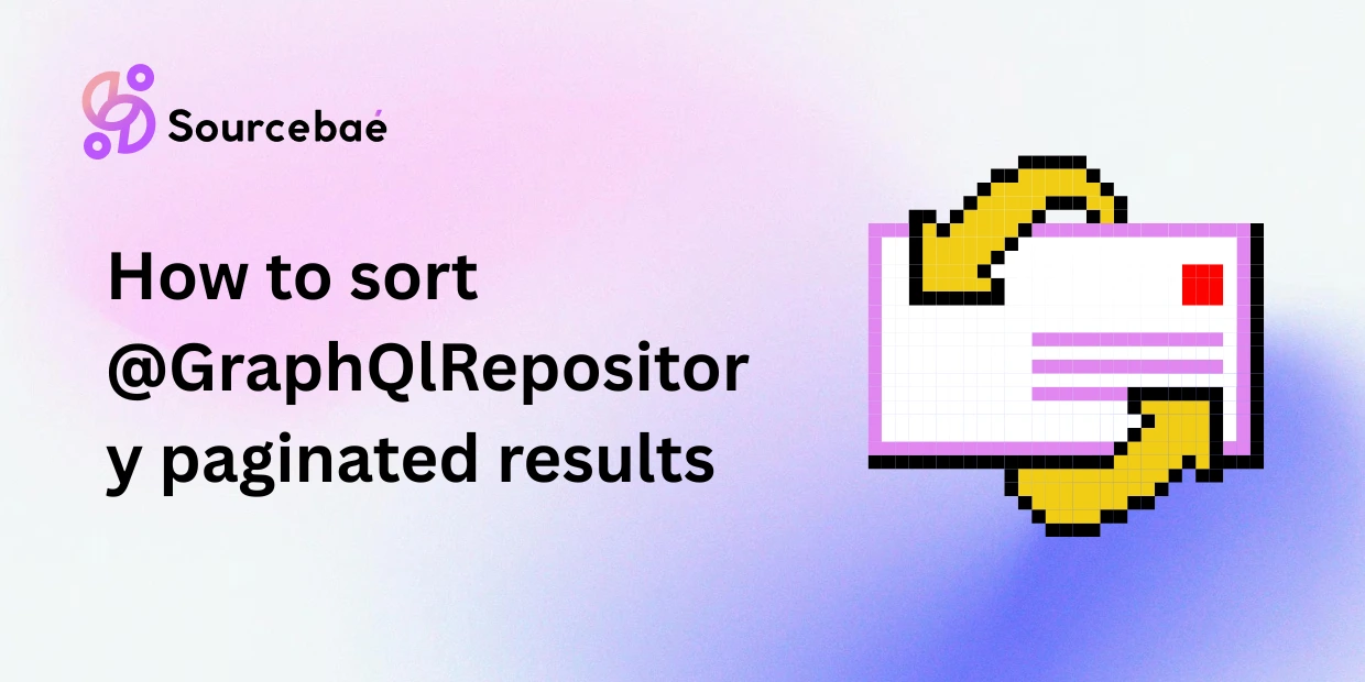 How to sort @GraphQlRepository paginated results